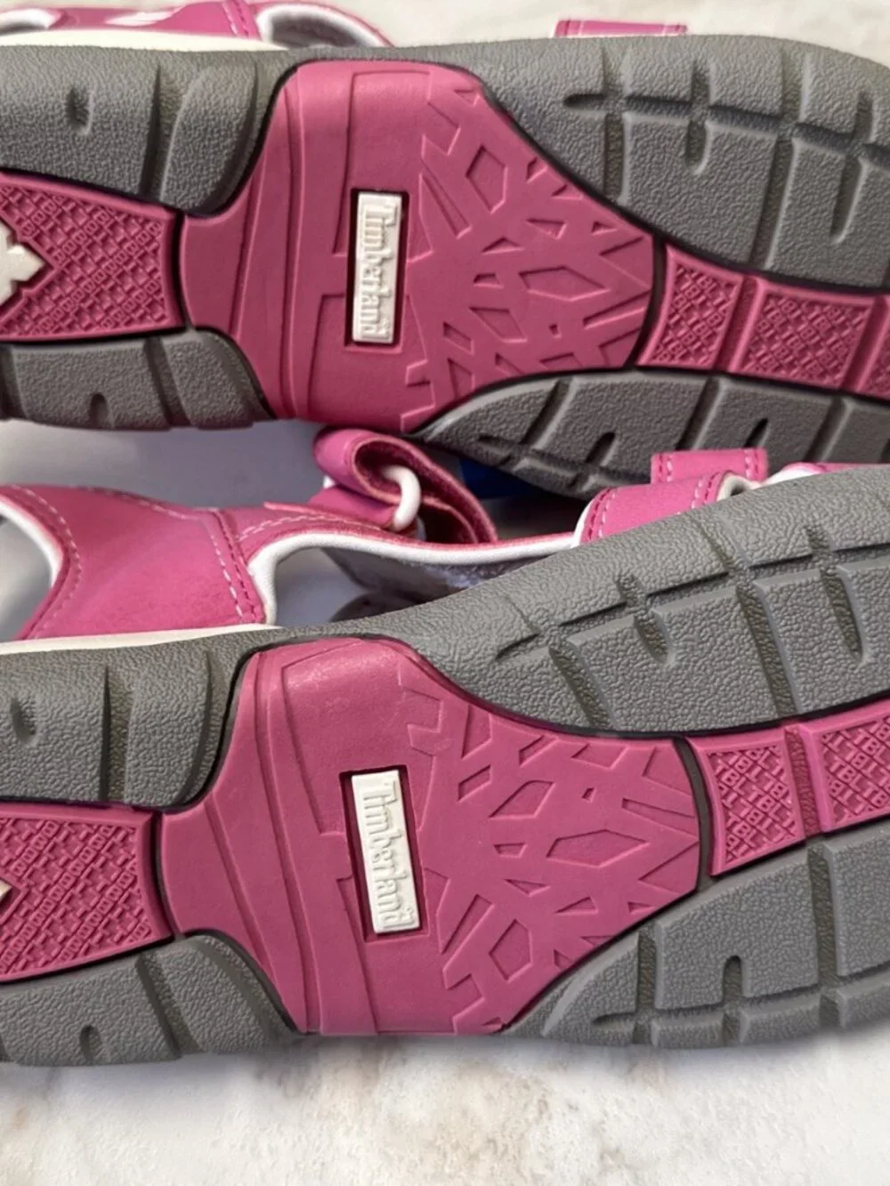 Timberland Big Girl's Sandals Size 6 Pink Adventure Seeker 2-Strap Hiking NEW